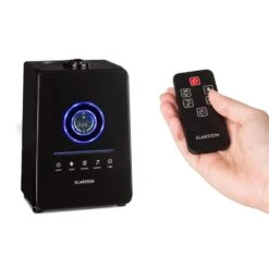 Monaco Digitaler Ultraschall-Luftbefeuchter Schwarz -Gartenmöbel 10021651 yy 0006 logo Klarstein Monaco Ultraschall Luftbefeuchter Black