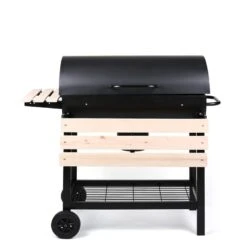 Beef Butler Holzkohlegrill Smoker -Gartenmöbel 10021771 yy 0004 detail oneConcept Beefbutler Smoker Holzkohlegrill