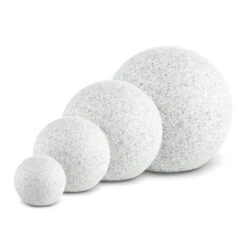 Shinestone S Kugelleuchte Außenleuchte Gartenlampe 20cm Steinoptik -Gartenmöbel 10027668 yy 0006 titel Lightcraft Shinestone S Kugelleuchte