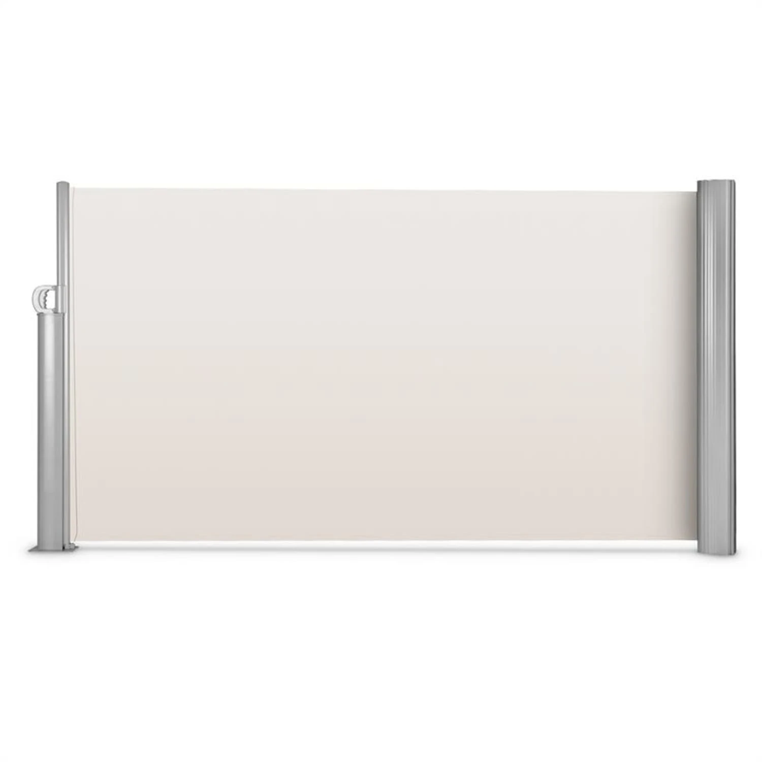 Bari 316 Seitenmarkise Seitenrollo 300x160cm Aluminium Creme 2 Bari 316 Seitenmarkise Seitenrollo 300x160cm Aluminium Creme – Bild 2