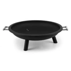Trino Feuerschale Feuerkorb Terrassenofen Ø 80 Cm Stahl Schwarz 7 Trino Feuerschale Feuerkorb Terrassenofen Ø 80 Cm Stahl Schwarz -Gartenmöbel 10028489 yy 0003 front 03 Blumfeldt Trino Feuerschale