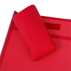 Sunwave Gartenliege Liegestuhl Schwingliege Relax Aluminium Rot -Gartenmöbel 10028707 yy 0006 detail 05 Blumfeldt Sunwave Gartenliege