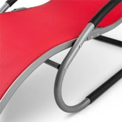 Sunwave Gartenliege Liegestuhl Schwingliege Relax Aluminium Rot -Gartenmöbel 10028707 yy 0007 detail 06 Blumfeldt Sunwave Gartenliege