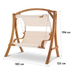 Maui Hollywoodschaukel 110 Cm 2-Sitzer Sonnensegel Polyester Lärche 17 Maui Hollywoodschaukel 110 Cm 2-Sitzer Sonnensegel Polyester Lärche -Gartenmöbel 10029199 yy 0009 logo