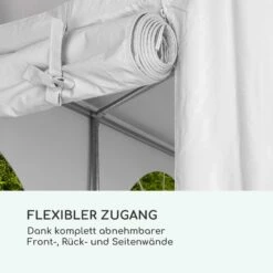 Sommerfest 4x6m 500 G/m² Partyzelt Festzelt PVC Wasserdicht Verzinkt -Gartenmöbel 10029434 de 0007 logo