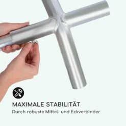 Sommerfest 4x6m 500 G/m² Partyzelt Festzelt PVC Wasserdicht Feuerfest -Gartenmöbel 10029435 de 0006 logo