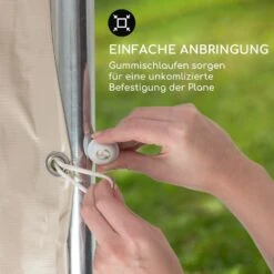 Sommerfest 4x8m 500 G/m² Partyzelt Festzelt PVC Wasserdicht Verzinkt -Gartenmöbel 10029438 de 0008 logo