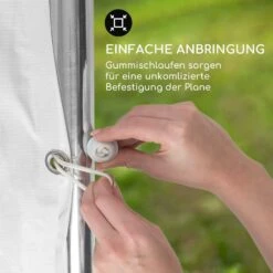 Sommerfest 6x12m 500 G/m² Partyzelt Festzelt PVC Wasserdicht Verzinkt -Gartenmöbel 10029443 de 0008 logo