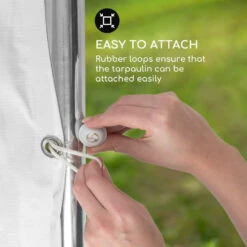 Sommerfest 6x12m 500 G/m² Partyzelt Festzelt PVC Wasserdicht Feuerfest -Gartenmöbel 10029444 yy 0008 logo