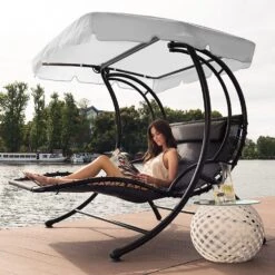 Aristo Schwingliege Gartenliege Gartenschaukel Inkl. Kissen -Gartenmöbel 10029621 yy 0004 logo