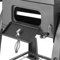 Bigfoot Holzkohlegrill Smoker BBQ-Grill 55 X 40 Cm Stahl Schwarz -Gartenmöbel 10029763 yy 0005 detail Klarstein Bigfoot BBQ Grill Smoker