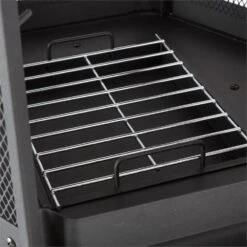 Mandala Gartenkamin Feuerstelle Thermolack Inkl. Schürhaken -Gartenmöbel 10030147 yy 0004 detail Fire Basket black