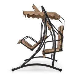 Skywalker Hollywoodschaukel Gartenschaukel 180 Cm 2 Sitze Sonnendach -Gartenmöbel 10030567 yy 0004 detail Blumfeldt Skywalker Hollywoodschaukel