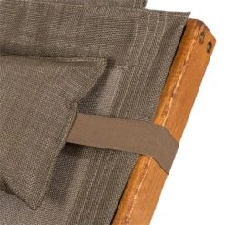 Sonnendeck Doppel-Sonnenliege Verstellbares Sonnendach Kopfkissen Weiß -Gartenmöbel 10031458 yy 0005 detail Blumfeldt Sonnendeck Doppel Sonnenliege weiss