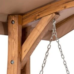 Bermuda Hollywoodschaukel Gartenschaukel 130 Cm 2-Sitzer Sonnensegel -Gartenmöbel 10031459 yy 0006 detail Blumfeldt Bermuda Hollywoodschaukel 130cm