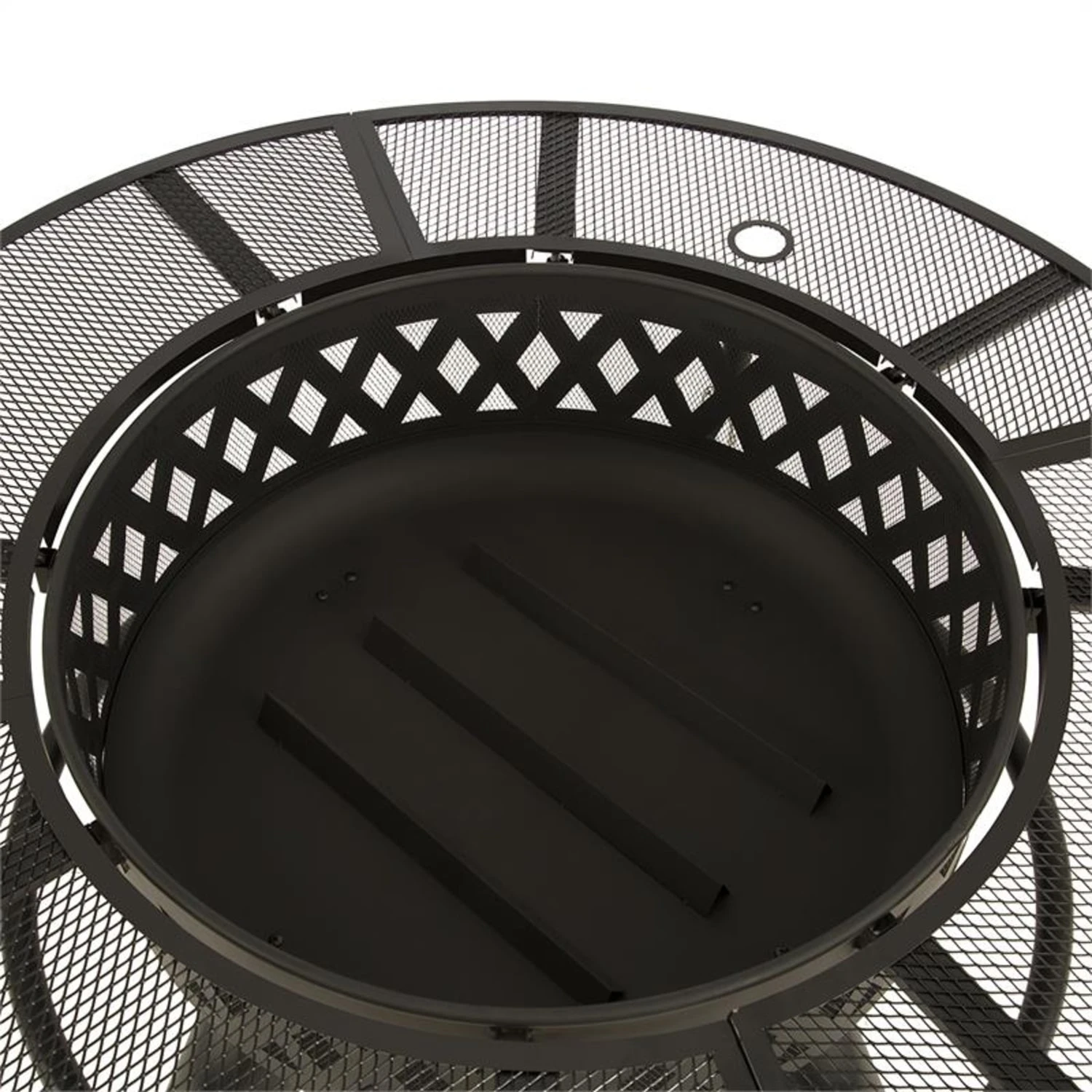 Rosario 3-in-1-Feuerschale Ø120cm | 70cm Grill | Tischplatte Stahl 5 Rosario 3-in-1-Feuerschale Ø120cm | 70cm Grill | Tischplatte Stahl – Bild 5