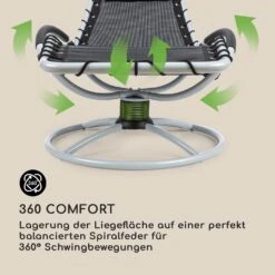 The Chiller Schwingliege 77x85x173cm 360 Comfort ComfortMesh Schwarz -Gartenmöbel 10032242 de 0003 logo