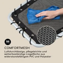 The Chiller Schwingliege 77x85x173cm 360 Comfort ComfortMesh Schwarz -Gartenmöbel 10032242 de 0006 logo