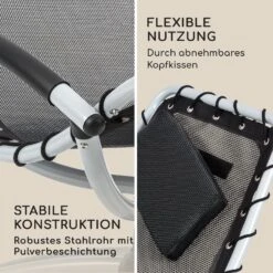 The Chiller Schwingliege 77x85x173cm 360 Comfort ComfortMesh Schwarz -Gartenmöbel 10032242 de 0009 logo