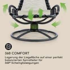 The Chiller Schwingliege 77x85x173cm 360 Comfort ComfortMesh Beige -Gartenmöbel 10032243 de 0003 logo