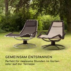 The Chiller Schwingliege 77x85x173cm 360 Comfort ComfortMesh Beige -Gartenmöbel 10032243 de 0008 logo