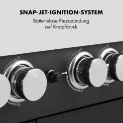 Tomahawk 4.2 SBG Gasgrill 6 Brenner 20,7 KW 64x42cm Grill Edelstahl -Gartenmöbel 10032308 de 0004 logo