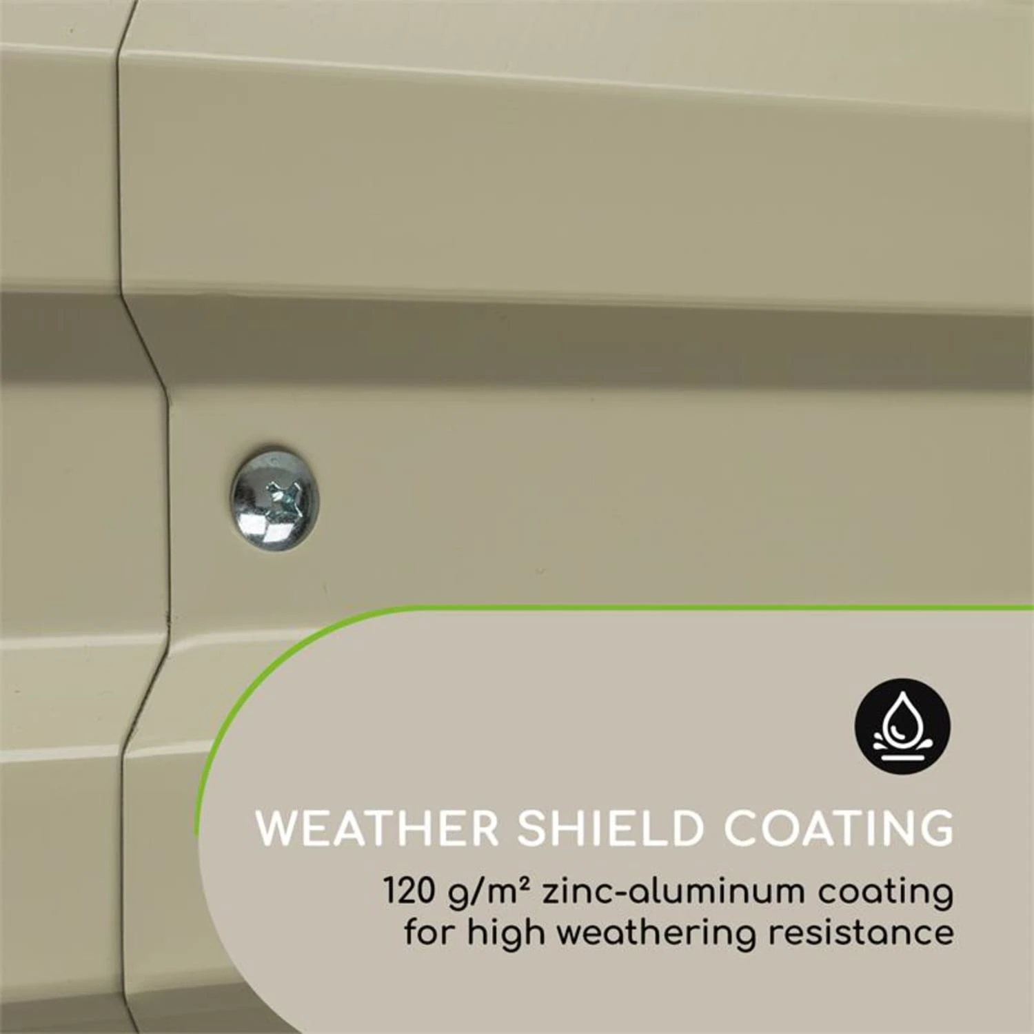 High Grow Straight Hochbeet 180x60x90cm 970l Stahl Verzinkt Beige 7 High Grow Straight Hochbeet 180x60x90cm 970l Stahl Verzinkt Beige – Bild 7