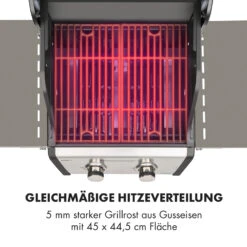 Lucifer 2.0-T Gasgrill 2 X 3,5 KW Brenner 45x44cm Grill Edelstahl -Gartenmöbel 10032455 de 0006 logo