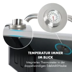 Lucifer 2.0-T Gasgrill 2 X 3,5 KW Brenner 45x44cm Grill Edelstahl -Gartenmöbel 10032455 de 0007 logo