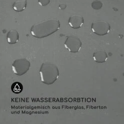 Airflor Pflanztopf 45 X 100 X 27 Cm Fiberglas In-/Outdoor Dunkelgrau -Gartenmöbel 10032502 de 0004 logo