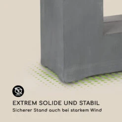 Airflor Pflanztopf 45 X 100 X 27 Cm Fiberglas In-/Outdoor Dunkelgrau -Gartenmöbel 10032502 de 0006 logo