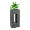 Airflor Pflanztopf 45 X 100 X 27 Cm Fiberglas In-/Outdoor Dunkelgrau