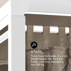 Senator Lounge Gartenliege 188x208x205cm Sonnendach Polyester Stahl -Gartenmöbel 10032569 de 0007 logo