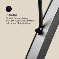 Palazzo Pavillon 4x3m Faltdach Polyester Aluminium Schwarz / Grau -Gartenmöbel 10032577 de 0004 logo