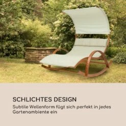 Mauritius Schwingliege Mit Dach ComfortMesh 180kg Max.wetterfest Creme -Gartenmöbel 10032587 de 0008 logo