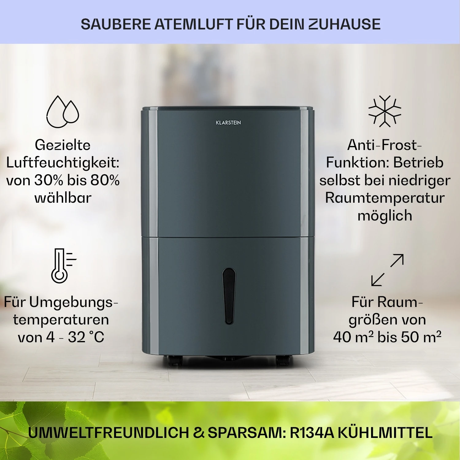 DryFy 20 Luftentfeuchter 420W 20l/d 230m³/h 40-50m² DrySelect 45dB 4 DryFy 20 Luftentfeuchter 420W 20l/d 230m³/h 40-50m² DrySelect 45dB – Bild 4