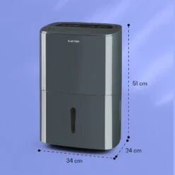 DryFy 20 Luftentfeuchter 420W 20l/d 230m³/h 40-50m² DrySelect 45dB 17 DryFy 20 Luftentfeuchter 420W 20l/d 230m³/h 40-50m² DrySelect 45dB -Gartenmöbel 10032663 yy 0011 dimensions