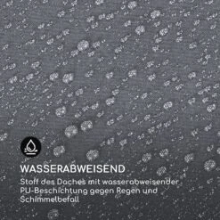 Pantheon Cortina Pavillon Mit Dach 3x6m 4 Seitenteile Grau -Gartenmöbel 10033321 de 0008 logo