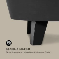 Nolana 2-in-1-Feuerschale Ø73cm Funkenschutz Ø64cm Grill Stahl Schwarz 14 Nolana 2-in-1-Feuerschale Ø73cm Funkenschutz Ø64cm Grill Stahl Schwarz -Gartenmöbel 10033383 de 0006 logo