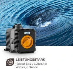 Lagoon 5200 Teichpumpe 5.200 L/h EcoSave: 40 Watt 4,8 Meter Förderhöhe -Gartenmöbel 10033392 de 0004 logo