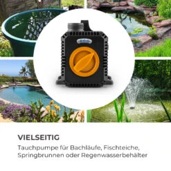 Lagoon 5200 Teichpumpe 5.200 L/h EcoSave: 40 Watt 4,8 Meter Förderhöhe -Gartenmöbel 10033392 de 0006 logo