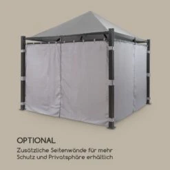 Pantheon Illumina Pavillon Mit Dach Polycarbonat Aluminium Schwarz 12 Pantheon Illumina Pavillon Mit Dach Polycarbonat Aluminium Schwarz -Gartenmöbel 10033458 de 0004 logo
