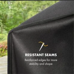Gazooka 3.0T Wetterschutzhaube 600D Canvas 30/70% PE/PVC Schwarz -Gartenmöbel 10033536 yy 0004 logo Klarstein Gazooka 3 0T Wetterschutzhaube schwarz