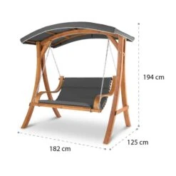 Tahiti Hollywoodschaukel Sonnendach 110cm 2-Sitzer Massivholz Grau 15 Tahiti Hollywoodschaukel Sonnendach 110cm 2-Sitzer Massivholz Grau -Gartenmöbel 10033575 yy 0008 logo Blumfeldt Tahiti Hollywoodschaukel Grau
