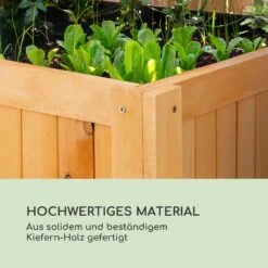 Altiplano Cubic Hochbeet 100 X 100 X 50 Kiefer Gartenvlies ErgoGrow -Gartenmöbel 10033605 de 0006 logo