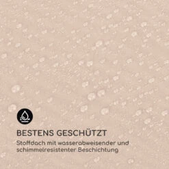 Grandezza Cortina Gartenpavillon 3x4m 4 Seitenteile Beige -Gartenmöbel 10033608 de 0005 logo