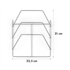 Vendetta 3.0 TI Rack Verchromter Stahl Einfach Anzubringen Zubehör 7 Vendetta 3.0 TI Rack Verchromter Stahl Einfach Anzubringen Zubehör -Gartenmöbel 10033618 yy 0004 logo Klarstein Vendetta TI Rack
