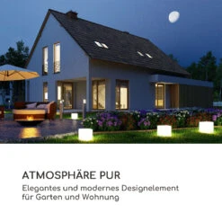 Shinecube XL Leuchtwürfel 40x40x40cm 16 Farben-LED 4 Licht-Modi Weiß -Gartenmöbel 10033732 de 0003 logo