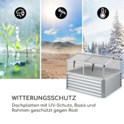High Grow Advanced Hochbeet Mit Dach 120x95x100cm 540l Stahl Verzinkt -Gartenmöbel 10034687 de 0005 logo