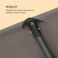 Flex-Shade L Sonnenschirm 130 X 180 Cm Polyester UV 50 Dunkelgrau 13 Flex-Shade L Sonnenschirm 130 X 180 Cm Polyester UV 50 Dunkelgrau -Gartenmöbel 10034726 yy 0005 logo Blumfeldt Flex Shade L Sonnenschirm 130x180 grau